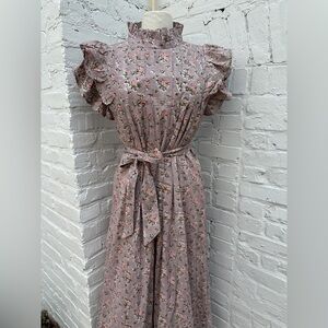 Victoria Dunn Light Pink Rose Dress